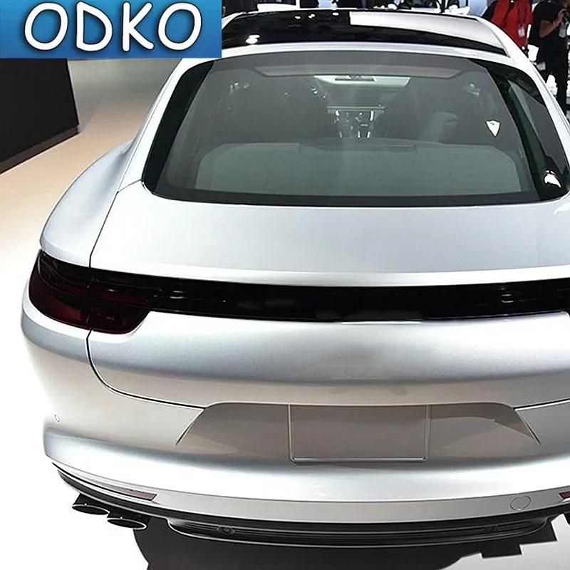 Car Headlight Protective Film Headlamp Tint Taillight Transparent Black TPU Sticker For Porsche Panamera 971 2017-On Accessories