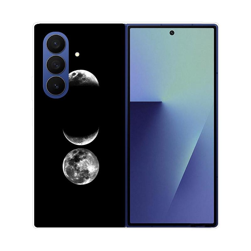 Transparent Folding Phone Case For Samsung Galaxy Z Fold 6 7 Clear Shockproof Hard PC Cover For Samsung Z Fold7 Fold6 Shell Capa