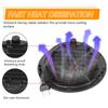 Universal 7" Round Head Light 7 Inch Motorcycle LED Headlight H4 Lamp Hi/Lo Beam Turn Signal For Cafe Racer Bobber Honda