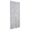 Vidaxl Zasłona Przeciwko Owadom, Biało-Szara, 100X200 Cm, Szenil