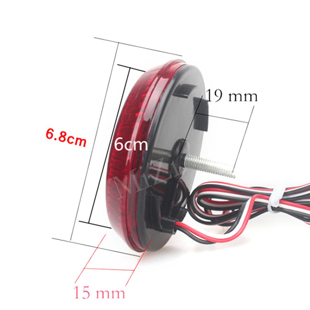 Tail Rear Bumper Reflector Light Brake Lamp For Toyota Corolla 2007 2008 2009 2010 For Nissan Qashqai/Trail Accessories Auto