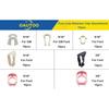 OAUTOO 70Pcs Fuel Line Retainer Clip Assortment For Ford GM