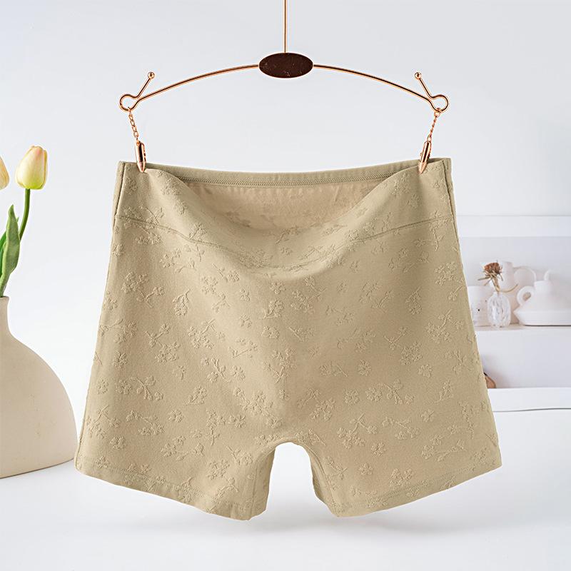 Lady Spring and Autumn Year Marriage Pure Cotton Breathable Comfortable Red Flat Angle Underwear