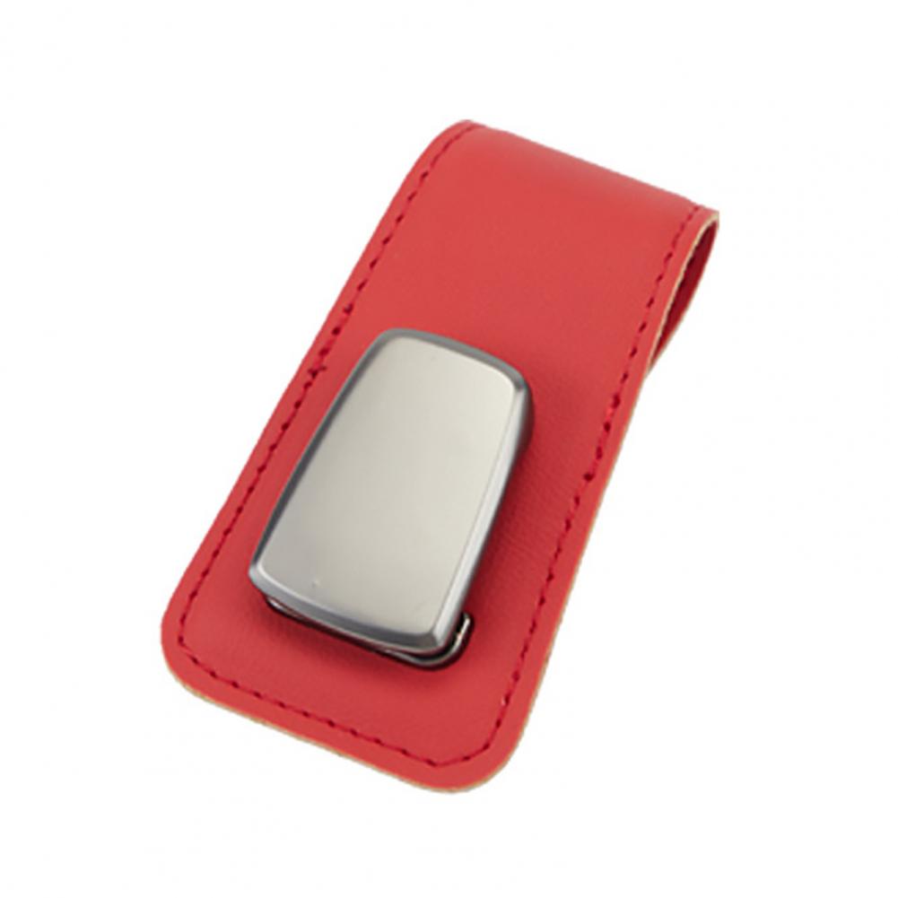 Magnetic Leather Eyeglass Hanger Clip Universal Car Sunglasses Holder Magnetic Eyeglass Hanger Clip For Cars Ticket Card Clip