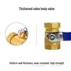 Anti-Freeze Brass Threaded Ball Valve