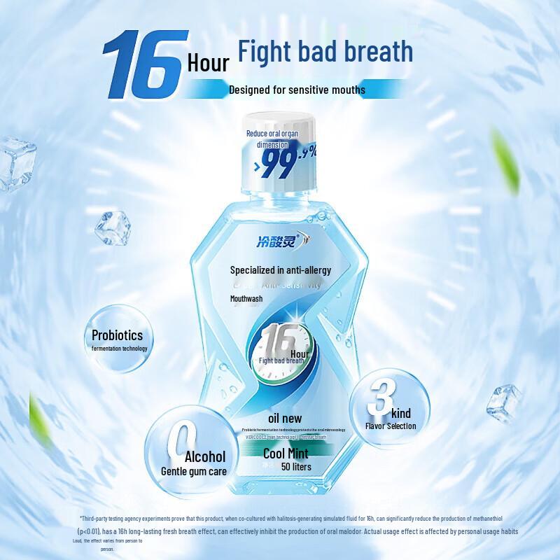 Leng Suan Ling Professional Anti-Sensitivity Cool Mint Mouthwash