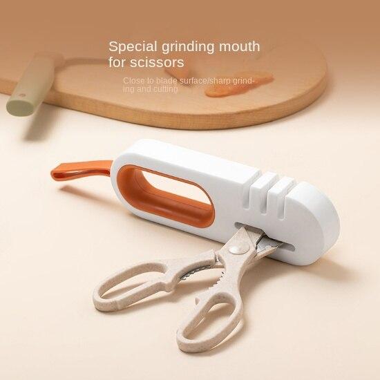 

Fasola Бытовая Кухня Простая точилка для ножей Многофункциональная напорная трудосберегающая ножница для заточки ножей Нескользящий подвесной камень