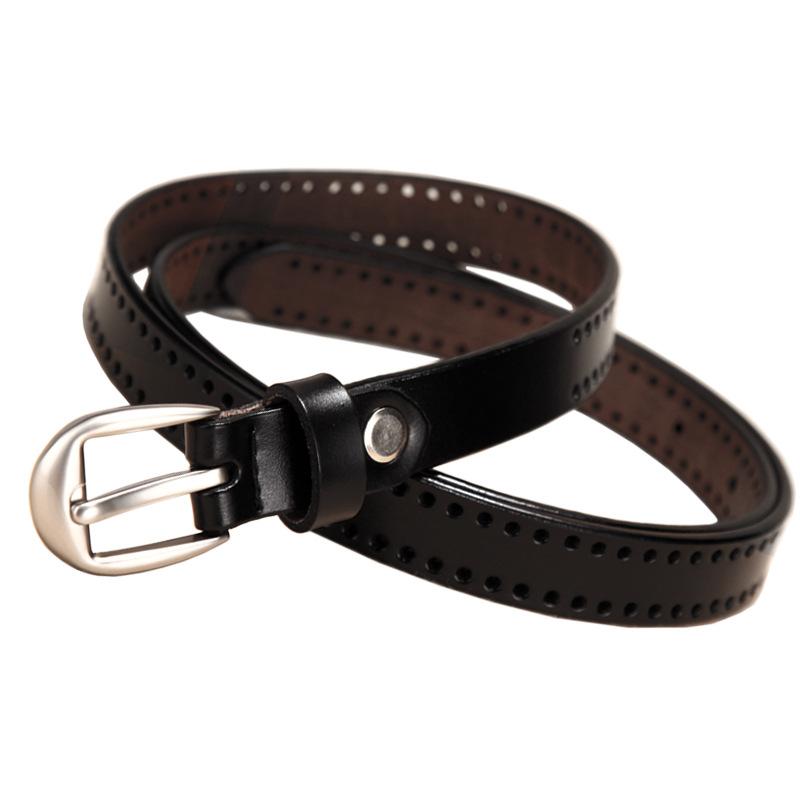 Belt Women'S Leather Belt Women'S, Thin Belt Decorative Leather Small Belt Women