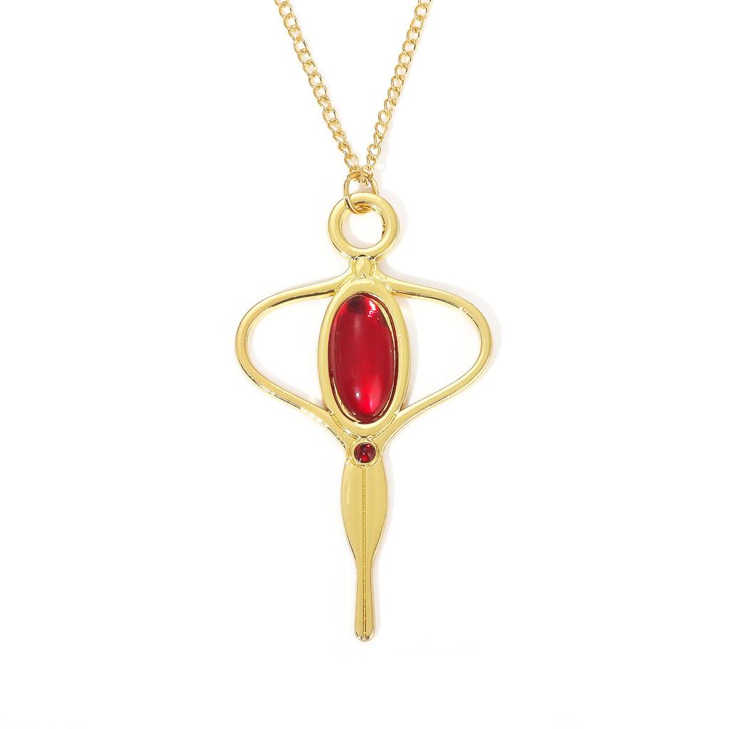 Puella Magi Madoka Magica Necklace With Alloy Pendant For Cosplay Fans