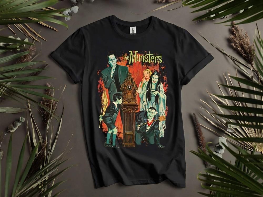 

The Munsters Poster Horror T-shirt T shirt Men Women Unisex Tshirt K979 S