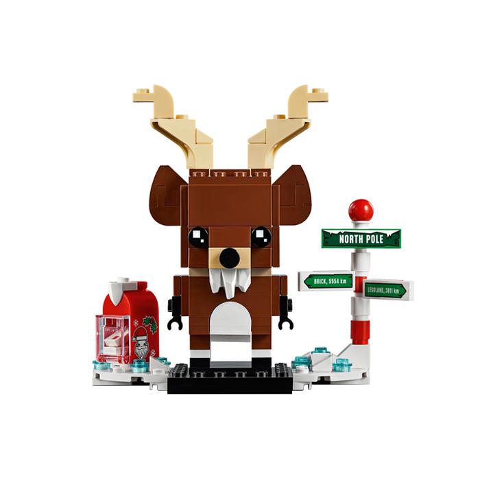 LEGO BrickHeadz Christmas Reindeer, Elf, And Elfie Set 40353