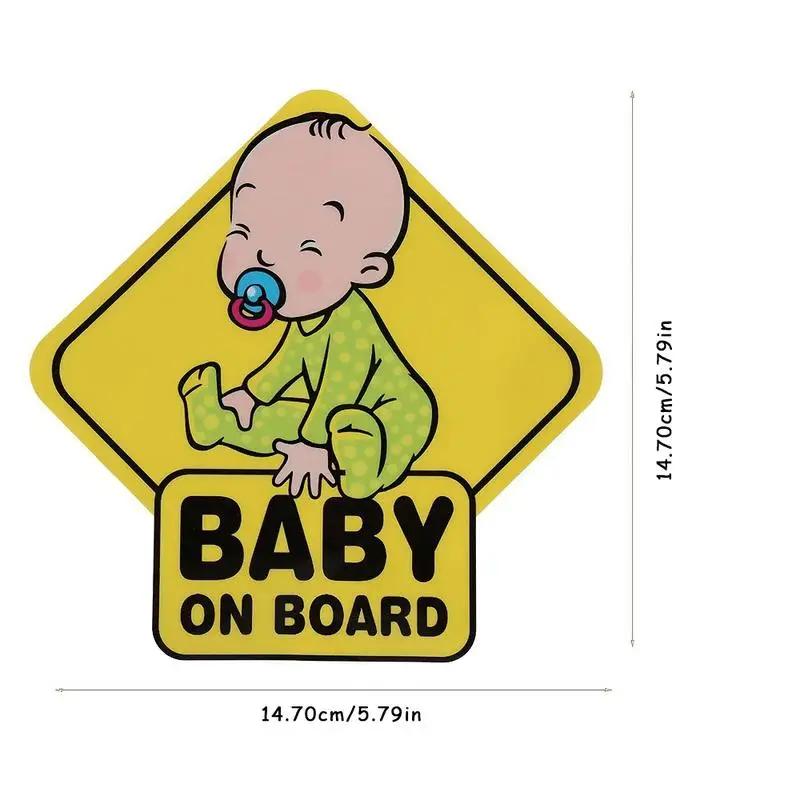 Cute Cartoon Reflective Car Stickers | Colored PVC Decals for Exterior Accessories | Weatherproof UV Resistant Decorations