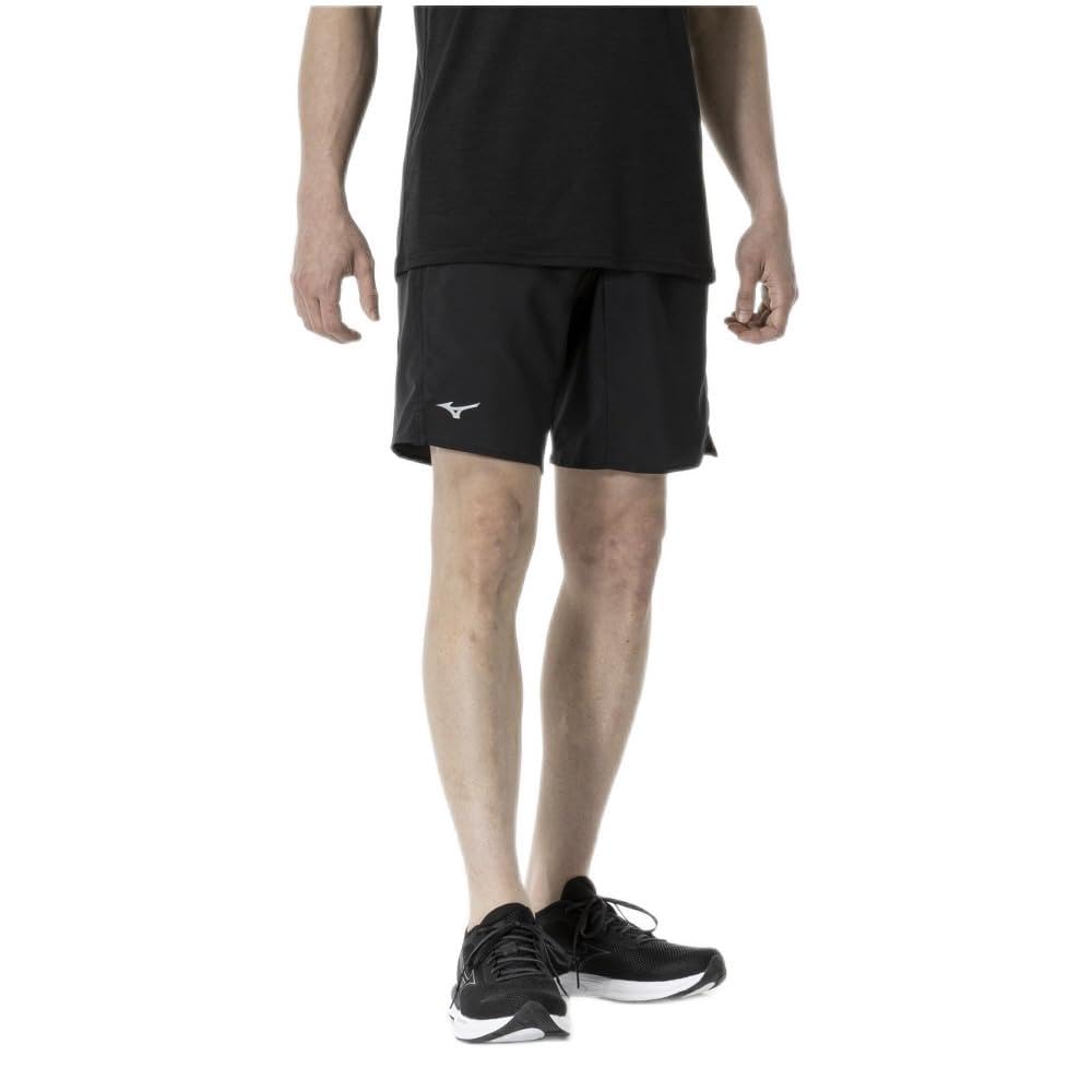 

Mizuno Running Wear Size S Multi-Pocket Pants, Half, J2MBA580, Black/Black,