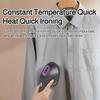 Handheld Garment Steamer USB-Powered Portable Hanging/Flat Iron One-Touch Operation Wrinkle Remover for Home/Travel Use