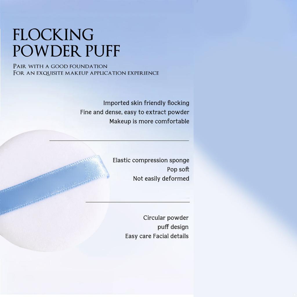 Sweatproof Matte Loose Powder for Face, Lightweight Setting & Concealing, All-Day Wear