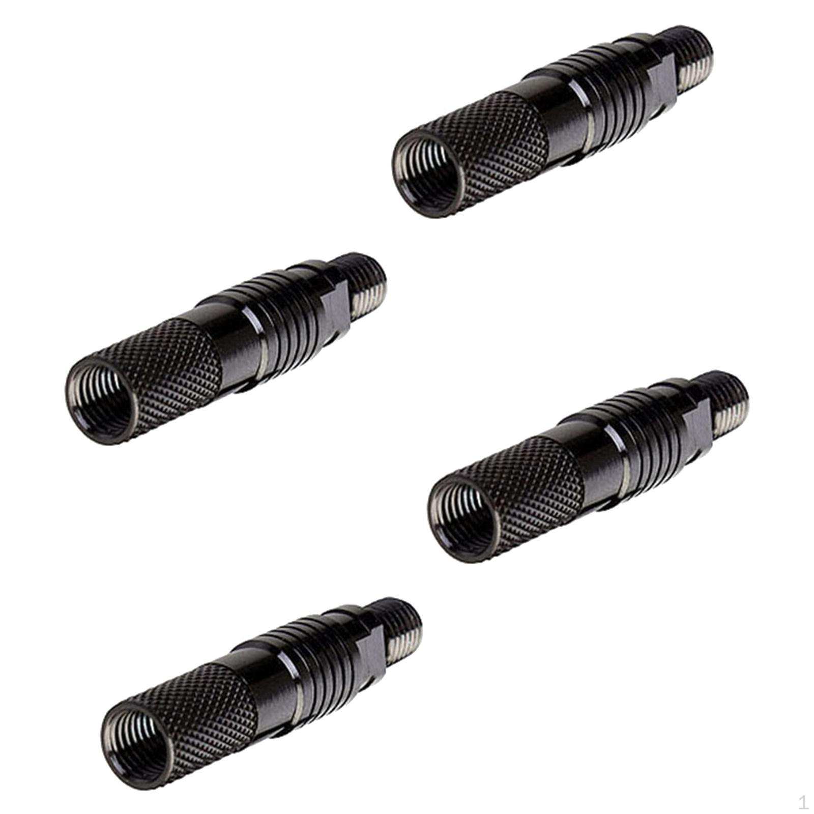 

4 Pieces Carp Fishing Quick Release Connector Alarm Adapter Metal Replacement Bracket