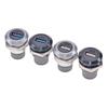 1PCS USB2.0 USB3.0 Round/D Type Metal USB Socket Double Pass Connector Extension Transmission Through Head Panel Mounting Socket