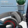 Bluetooth Headband Headset: Wireless Stereo, Noise-Canceling, Card Slot, Universal for Phones & Computers