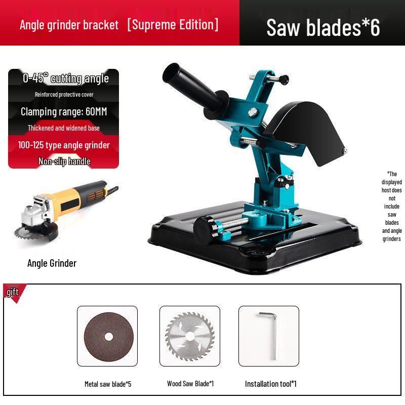 Multi-Functional Angle Grinder Table Saw Stand for Polishing and Cutting