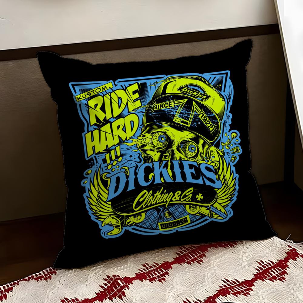 Luxury DDickiesS Cushion Cover Reversible Soft Durable Pillow Cover Home Car MultiScene Use for Daily Comfort