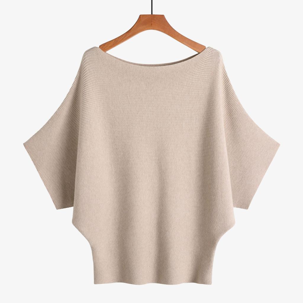 Loose Batwing Sleeve Tops In Multiple Colors