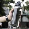 TSQIBU Water Bottle, Large Capacity (600ml, 800ml, 1000ml, 1500ml, 2000ml), Ultra-Lightweight, Leak-Proof, Portable, Heat-Resistant (Up To 100C), Boi