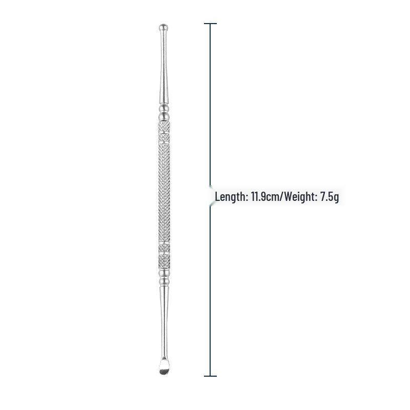 Stainless Steel Double-Headed Spring Ear Cleaner Tool