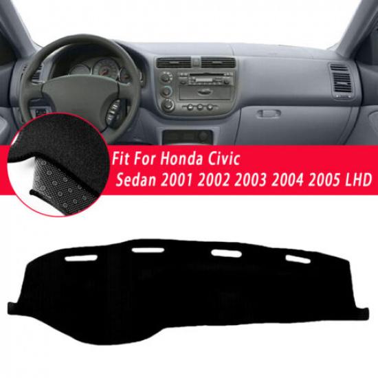 Накладка на панель приборов, коврик, защита от солнца для Honda Civic Sedan 2001 - 2005 LHD
