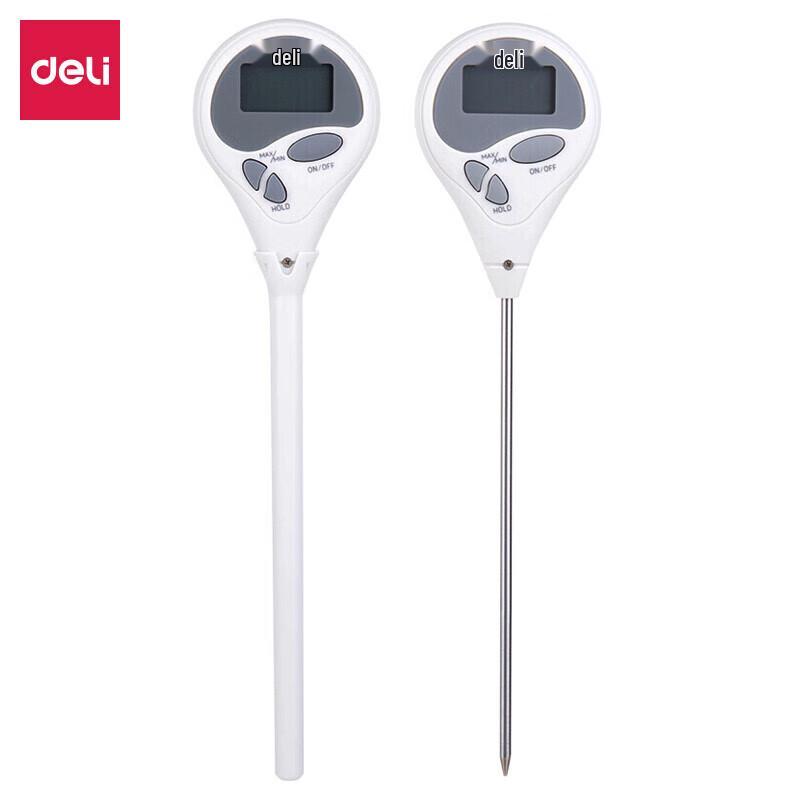 Deli 8807 Probe Electronic Thermometer 2-Pack