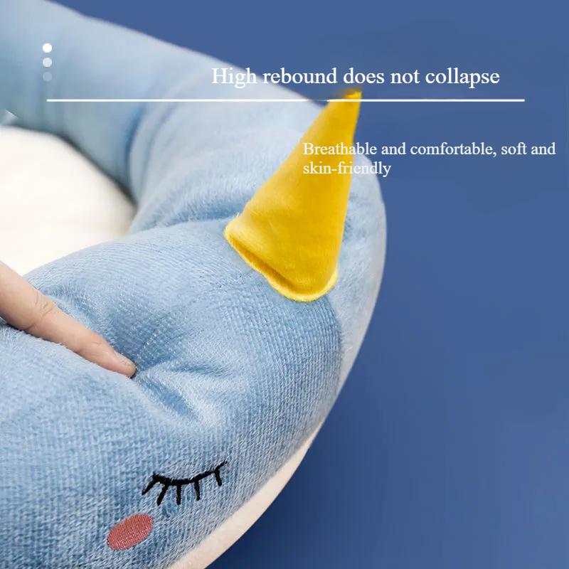 Cat Nest Four Seasons Universal Summer Cooling Mat Detachable Cat Whale Dog Nest Small Dog Dog Semi Enclosed Pet Supplies