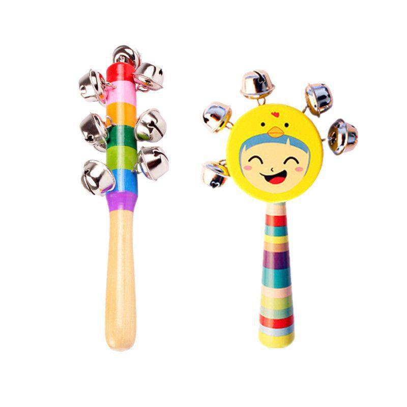 Baby Hand Rattle Toy Rattle Puzzle Early Education 3-6-12 Baby 0 1 Year Old Infant Newborn Boy And Girl