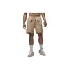 Flight MVP Logo Print Lace-Up Comfortable Sports Shorts Men Bottoms Khaki FB7023-200