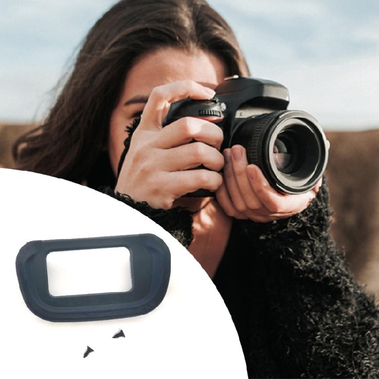 Ocular Leve com Concha Ocular de Silicone Macio Longa Estendida para Visor de Câmera R10 Acessórios para Câmera DSLR