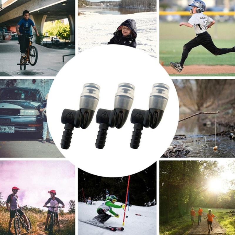 3lotsOutdoor Hydratation Systems Leakproof Hydratation Bladder Mouthpieces Valves for Outdoor Sports
