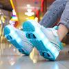 Kinder Leuchtende Sneaker Aufladen und Zerlegen Vier Räder LED Kinder Leuchtende Sneaker Junge Leuchtende Sneaker