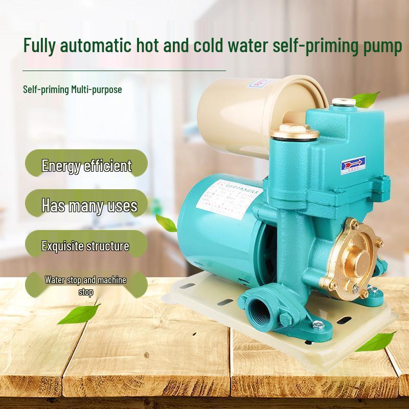 220V Silent Self-Priming Booster Pump for Tap, Hot & Cold Water Heating Pipeline