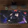 Naruto Uchiha Itachi Mouse Pad Computer XXL Office Accessories Desk Mat Keyboard Anime HD Printing Gaming Non-slip Base Mousepad