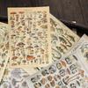 Retro Natural History Illustrated Journal & DIY Album: 15 Double-Sided Sheets for Decoration