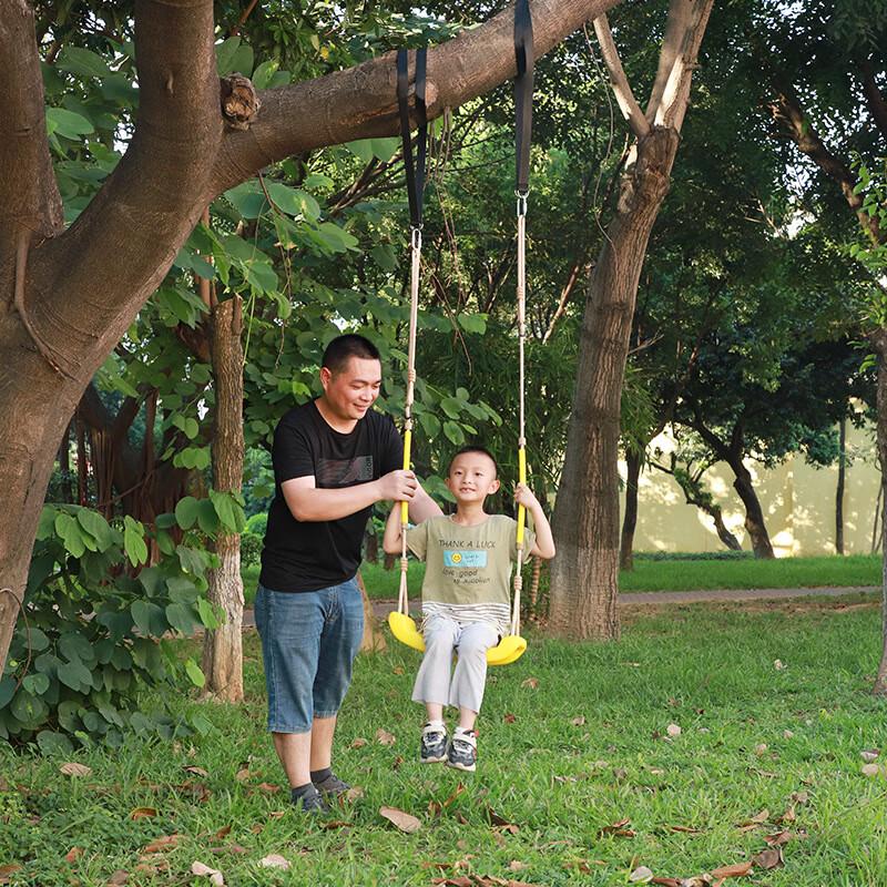 Kids Outdoor Curved Board Swing Seat