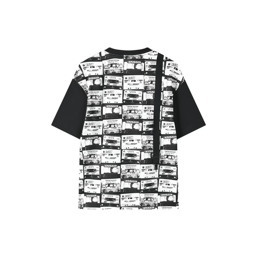 FILA MIHARA YASUHIRO Collaboration Collection T Shirt Men's Black F11M313101F-BK