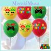 Популярні латексні кульки Маріо для транскордонних продажів Прикраси для вечірки в стилі Супер Маріо