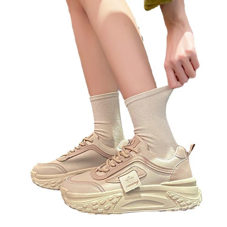 Foreign trade platform dad shoes women's 2025 autumn new trend fashion student running shoes heightening casual sports shoes