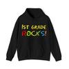 1st Grade Rocks Graphic Hoodie