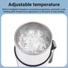 Stainless Steel Car Heating Cup 12V 24V Electric Kettle Smart Temperature Control Water Cup Coffee Milk Heated Vehicle Supplies