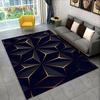 3D Abstract Modern Geometric Illusion Area Rug,Carpet Rug for Living Room Bedroom Sofa Doormat Decor,Kid Game Non-slip Floor Mat