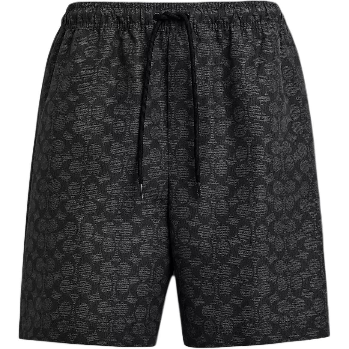 COACH SS25 Pludmales šorti Vīriešu Melni