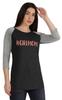 Inkmeso #Girl MomTshirt Tops For Women Cotton Raglan Sleeve Mother  s Shirt