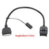 Easy Installation Aux Input Interface Cable Port 284H2-ZT50A Replacement Automotive Accessories for Loulan 2009-2012