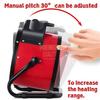 3000W Electric Heater Fan Ceramic Space Air Heater Portable Ceramic Fan Warmer Pemanas Kipas Seramik