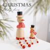 Santa Claus Reindeer Snowman Wooden Tabletop Ornament For Christmas Decoration